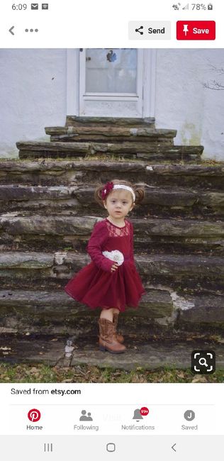 Show me your flower girl dress and ideas. - 3