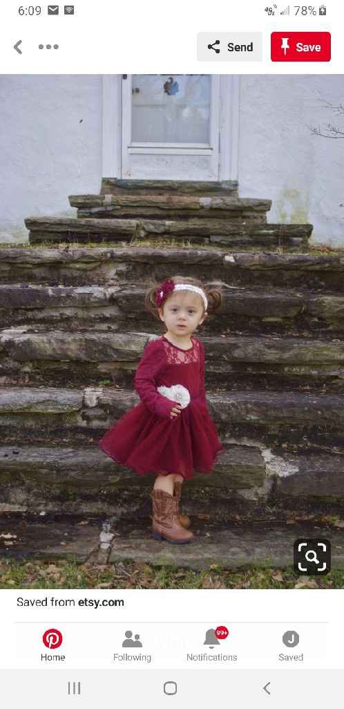 Show me your flower girl dress and ideas. - 3