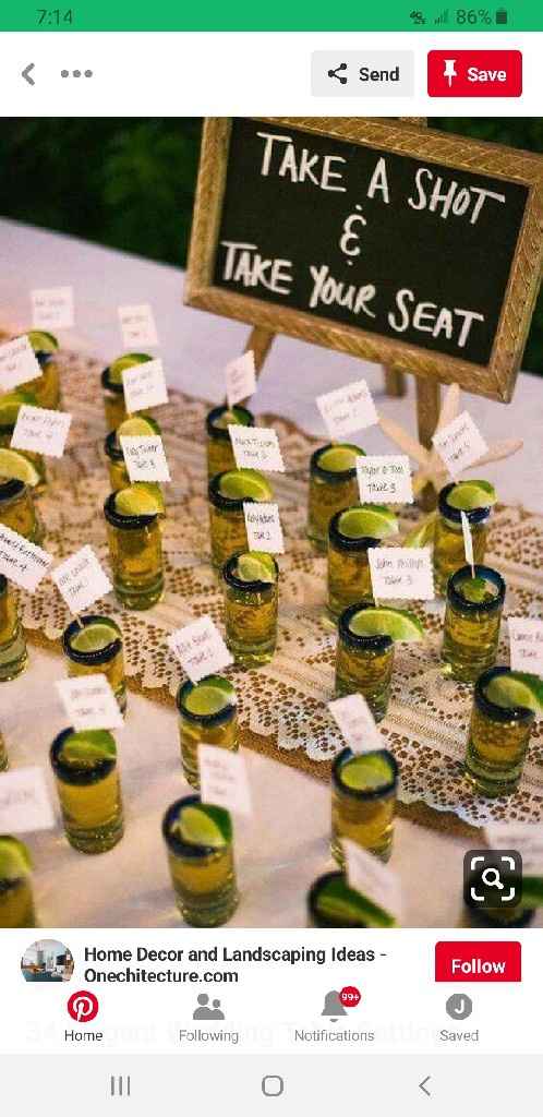 Acrylic seating chart diy - wedding photos of finished product! - 1