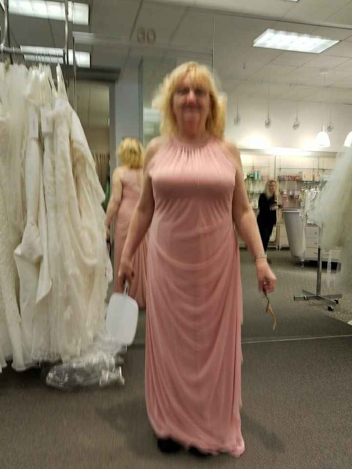  All three adult bridesmaid dresses done - 1