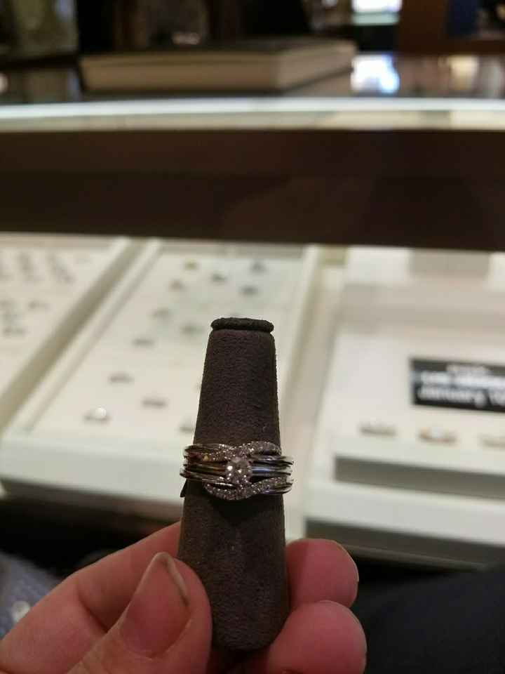  Do you still wear your engagement ring post-wedding? - 1