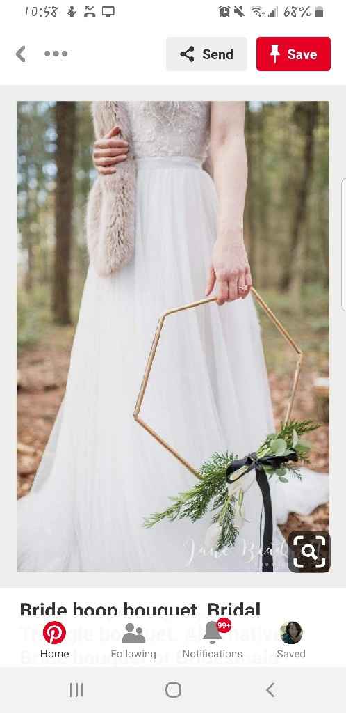 diy bridesmaids "bouquet" - 2