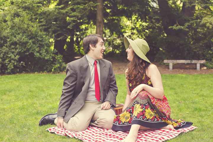 What did you wear for your engagement pictures?