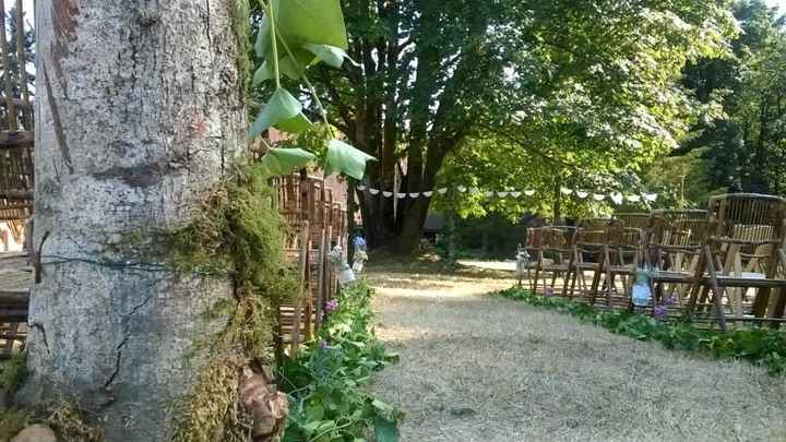 Can I see how your aisle was (or is going to be) decorated?