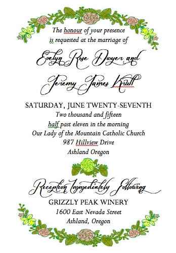 Do the RSVP and Reception card have to be separate?
