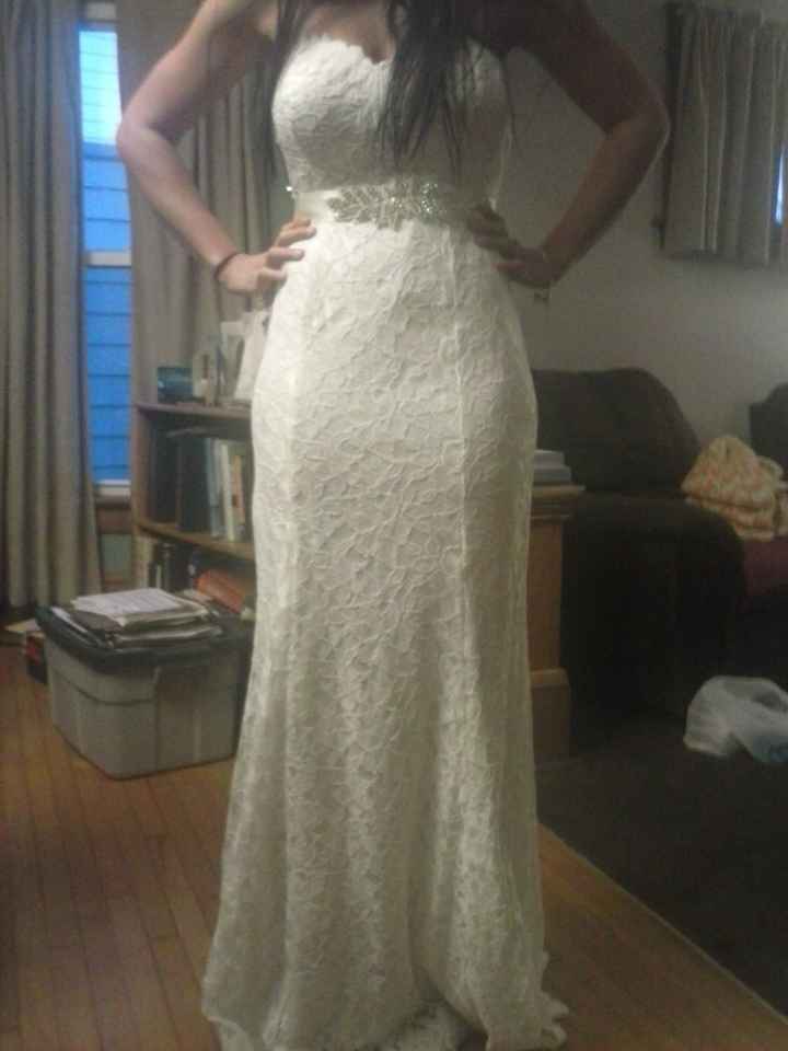 Show me your gown!