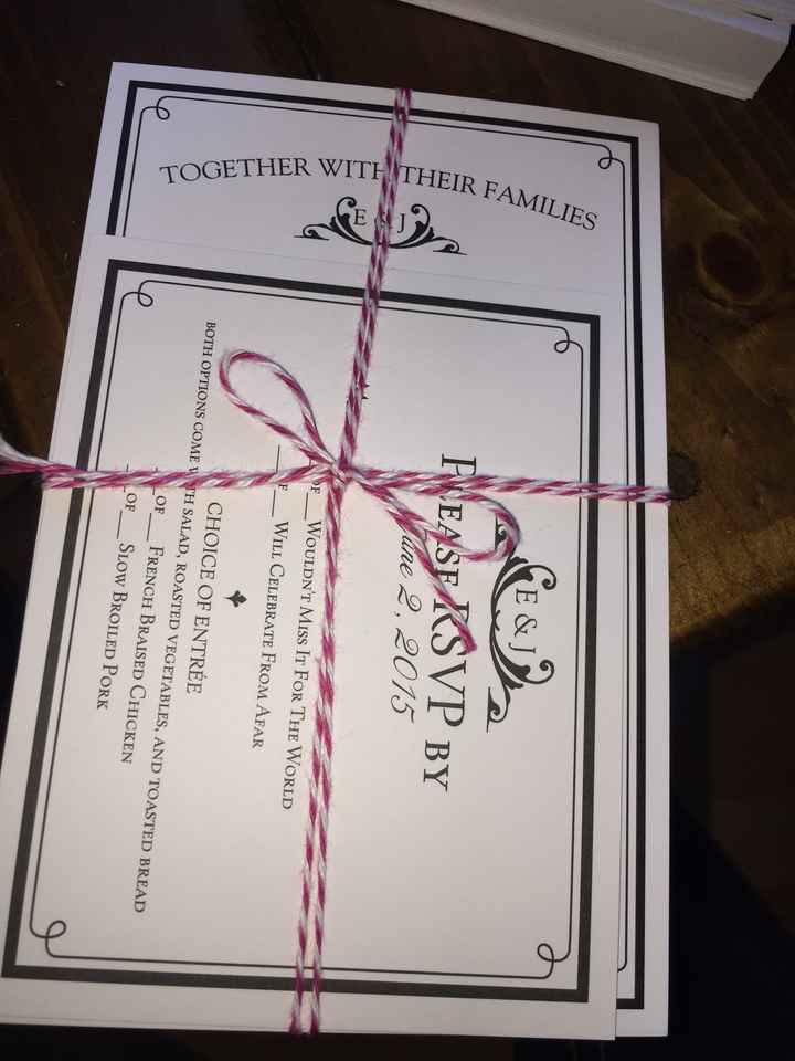 We have reserved __ Seats for you = RSVP help?