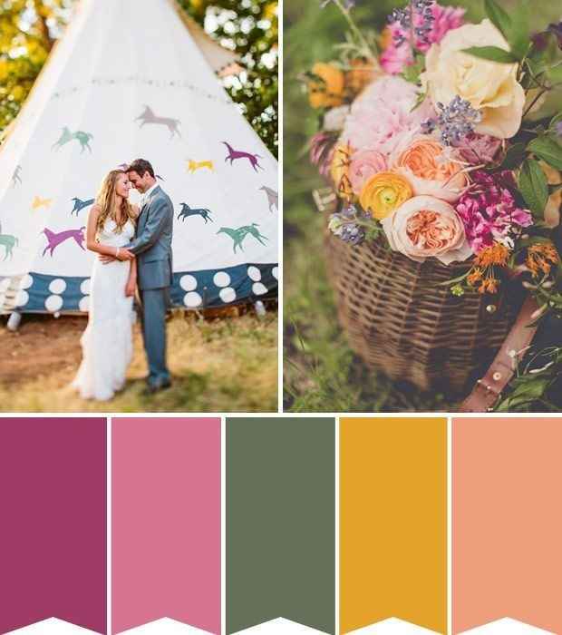How do you pick wedding colors?