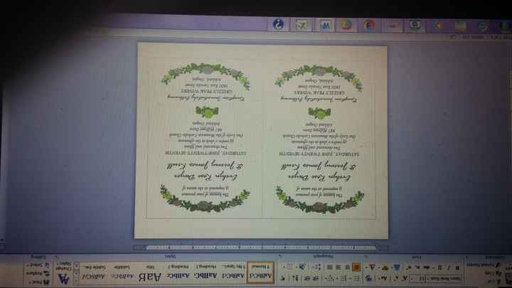 What do you think of my new DIY invite design.