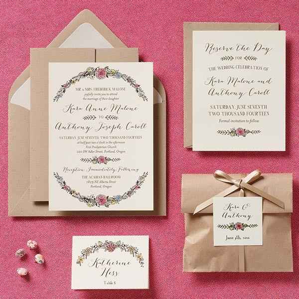Spin off: DIY brides, invites (or other projects) you made vs. inspirations