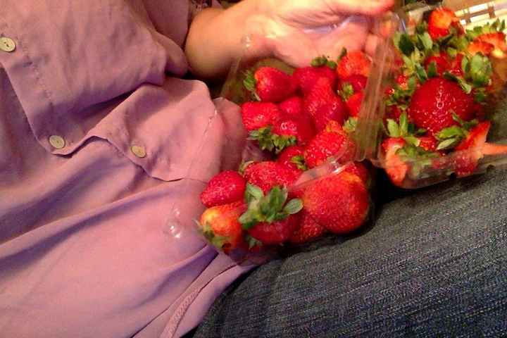 NWR: Eh, eatin' two pounds of strawberries, hbu?