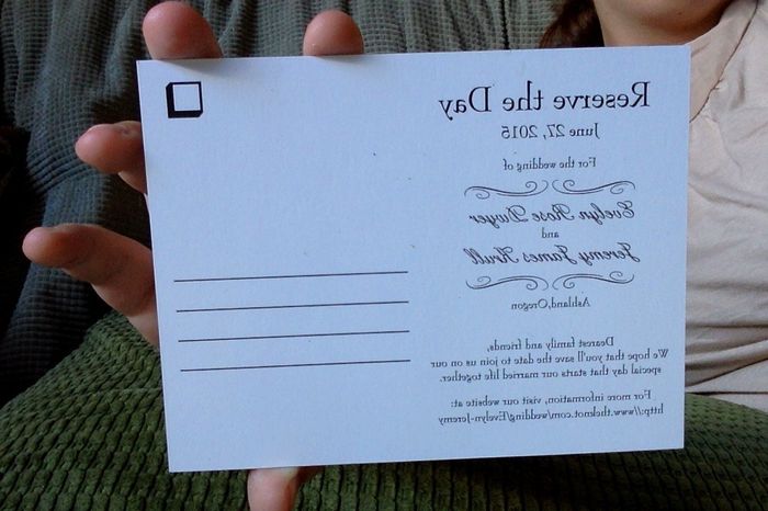 Save The Date Help!