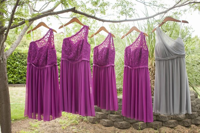 Bridesmaid dresses