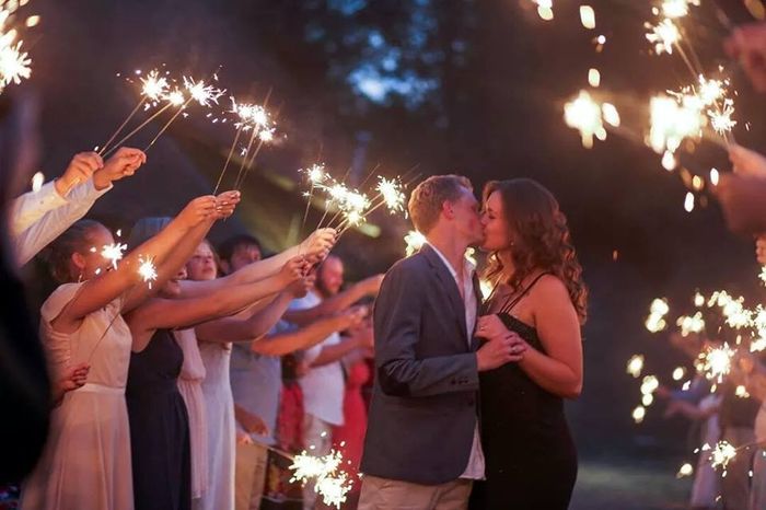 How are you exiting from your wedding?