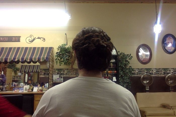 First hair trial done!
