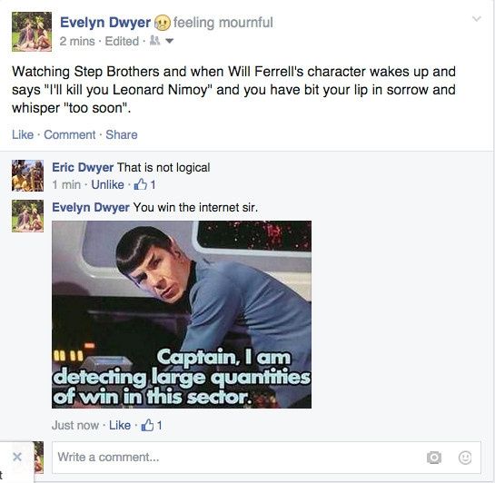 NWR: When parents actually are funny