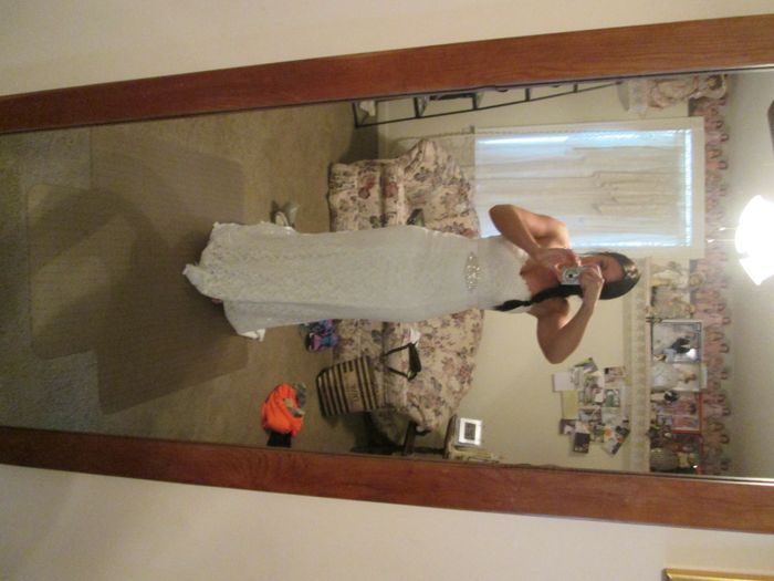 Just showing off my dress!