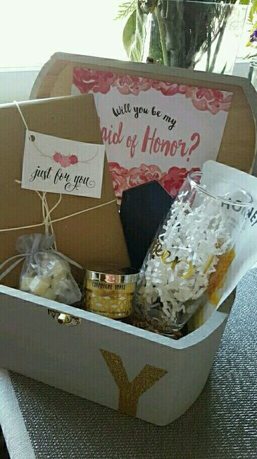 How did you ask your bridesmaids??
