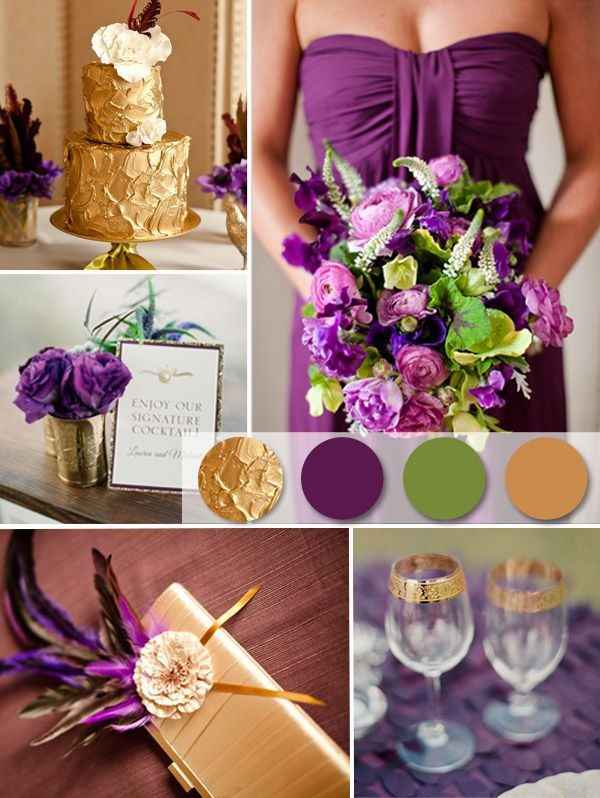 Mid September wedding colors