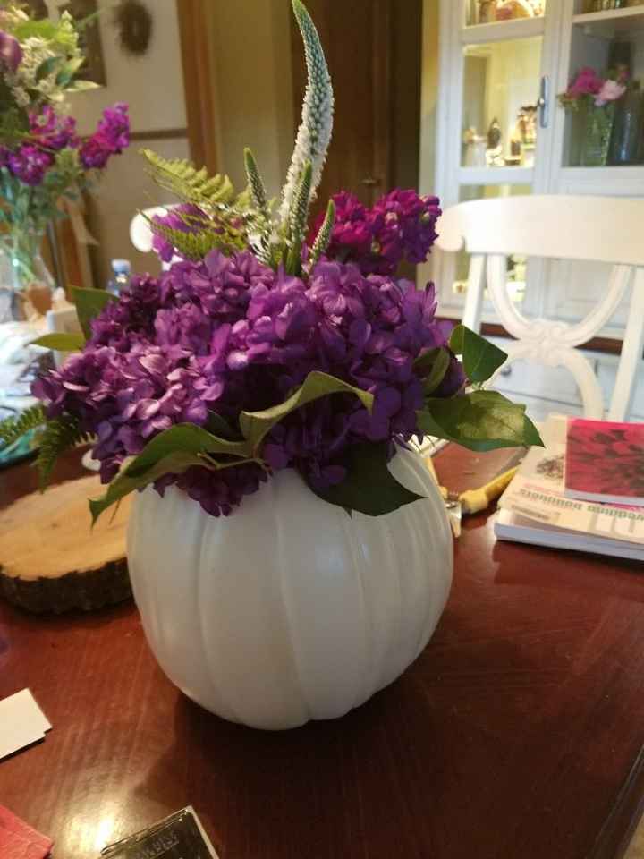 Fall centerpieces