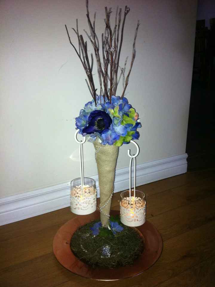 DIY Centerpieces - Made my own Centerpiece but unsure now - Suggestions?