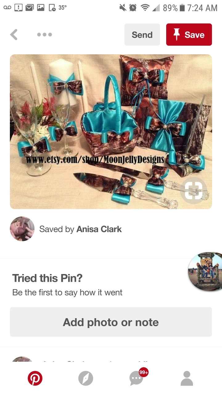 What colors go with green camo table cloths? 😂😂 - 1