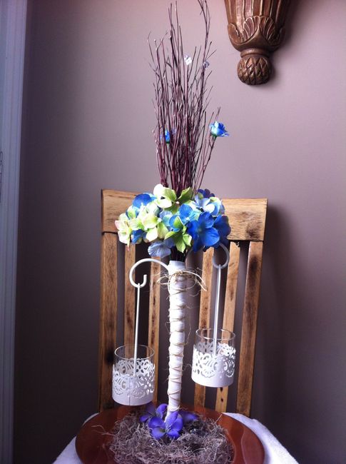DIY Centerpieces - Made my own Centerpiece but unsure now - Suggestions?