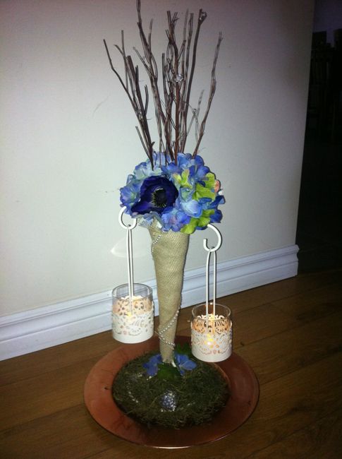 DIY Centerpieces - Made my own Centerpiece but unsure now - Suggestions?