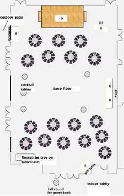 Maybe I put this off too long...Reception decorations with height!