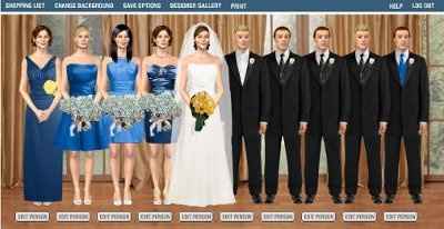 Mock up of wedding attire- opinions??