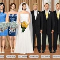 Mock up of wedding attire- opinions??