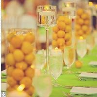 Maybe I put this off too long...Reception decorations with height!