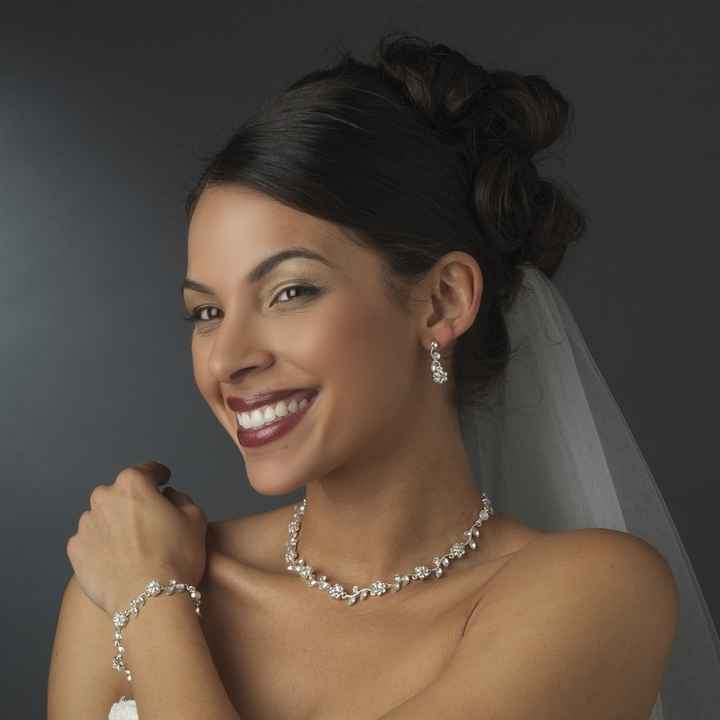 If your not wearing a veil what are you wearing in your hair?