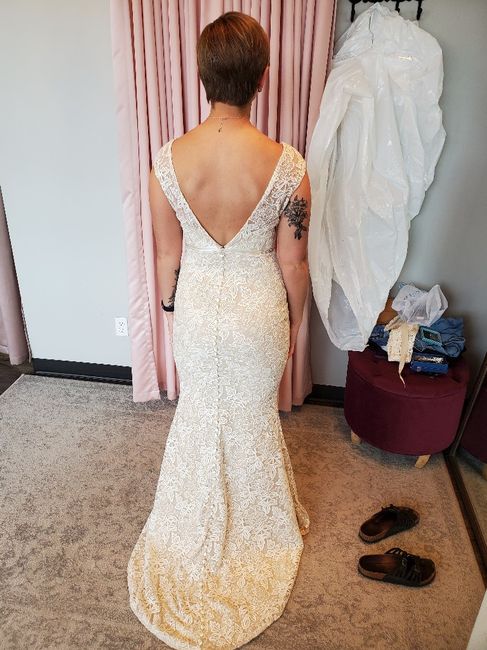 i hate my wedding dress :( 2