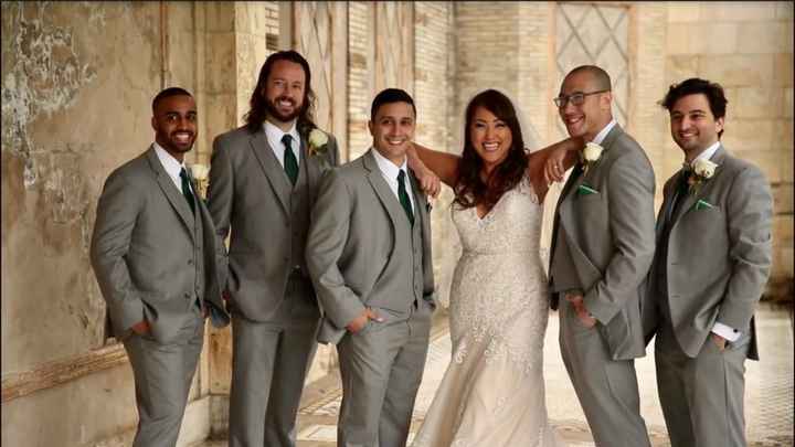 Groomsmen suits