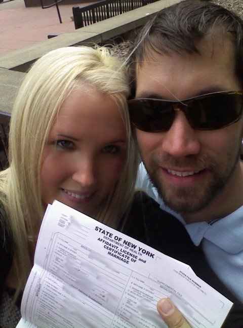 We Just Got Our Marriage License And ..........
