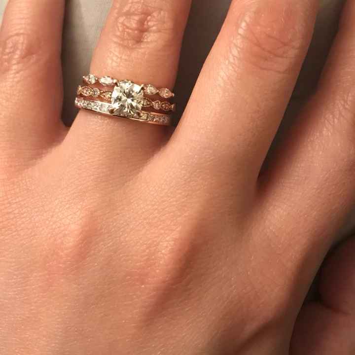 Are your rings a matching set? - 1