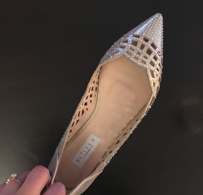 Flat bridal shoes? 2