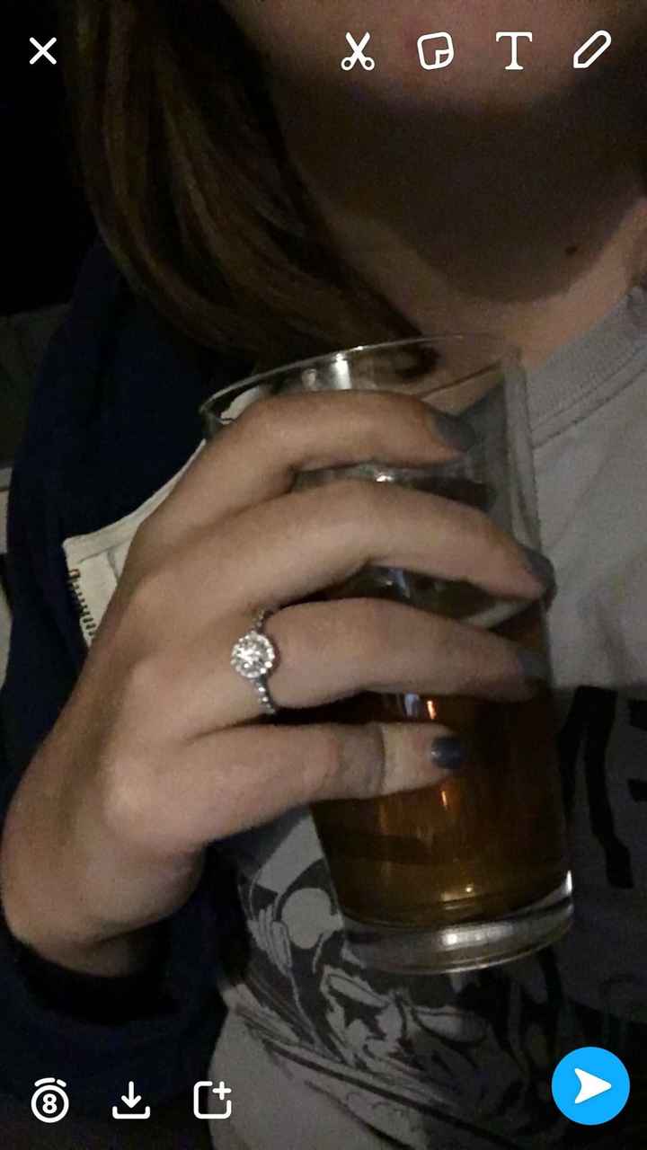 Lets see those beautiful engagement rings