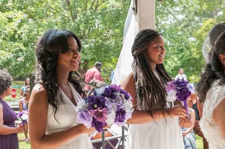 Calling all (African American) Natural hair brides,what is your wedding day hairstyle ?