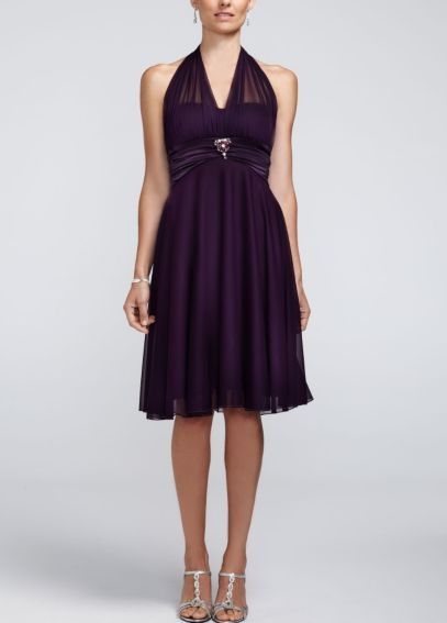 anyone else out there with purple bridesmaid dresses?!