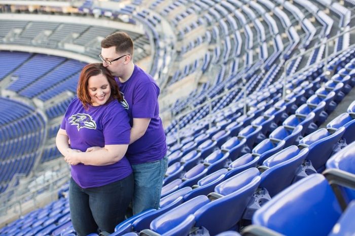 Football Engagement Photos,  Same Team