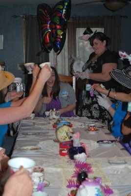 My awesome suprise Alice in Wonderland Tea Party Bridal Shower!!!!!