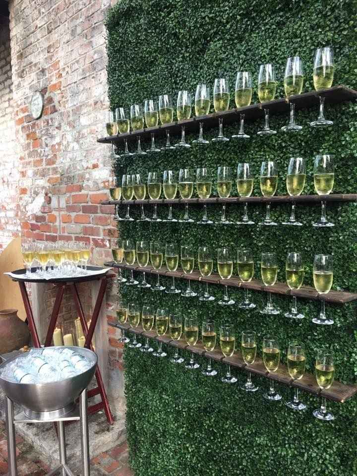 Champagne Wall