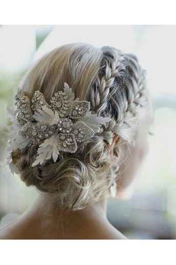 Winter Wedding Hair