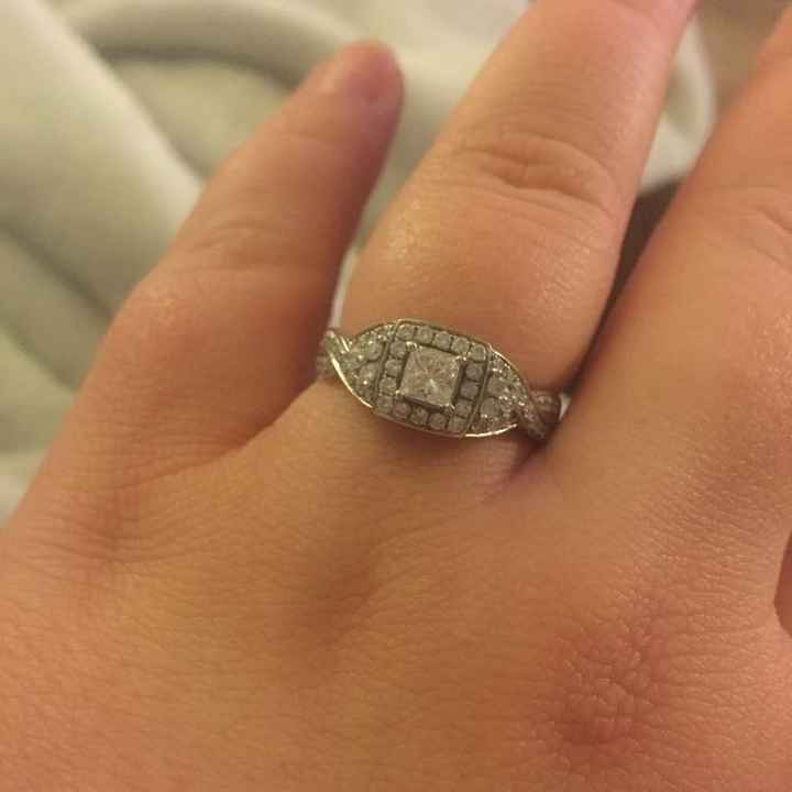 Lets see those beautiful engagement rings