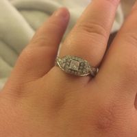 Lets see those beautiful engagement rings