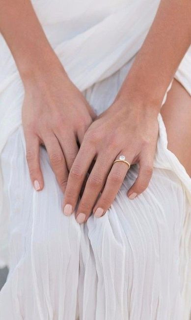 Simple solitaire rings 10