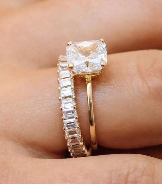 Simple solitaire rings 11