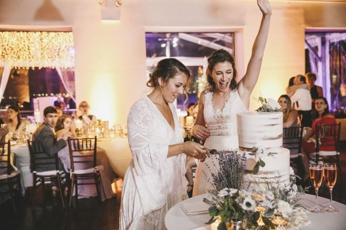 Are you ditching the cake cutting? 1